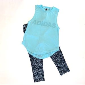 Workout/Exercise Wear: crop and tank set